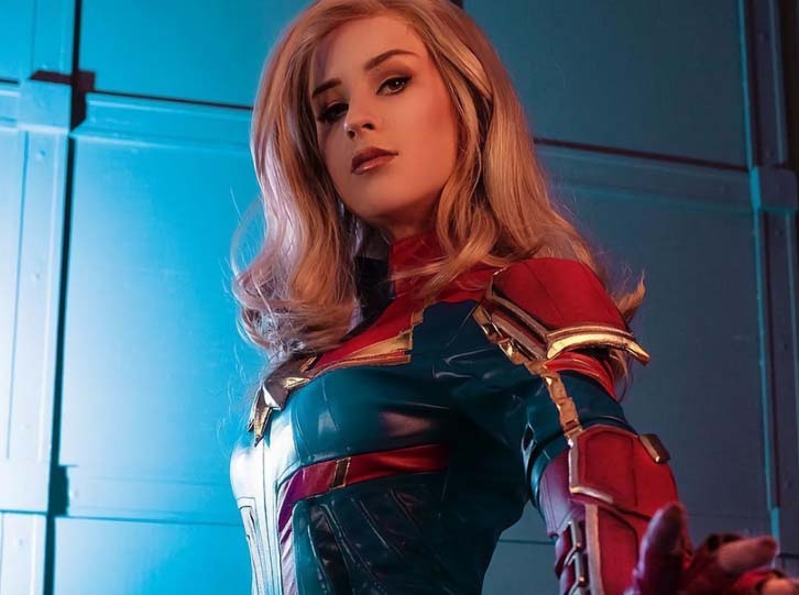 Captain Marvel cosplay by Jokerlolibel